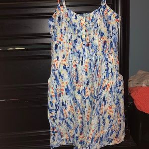 Tie dye summer dress